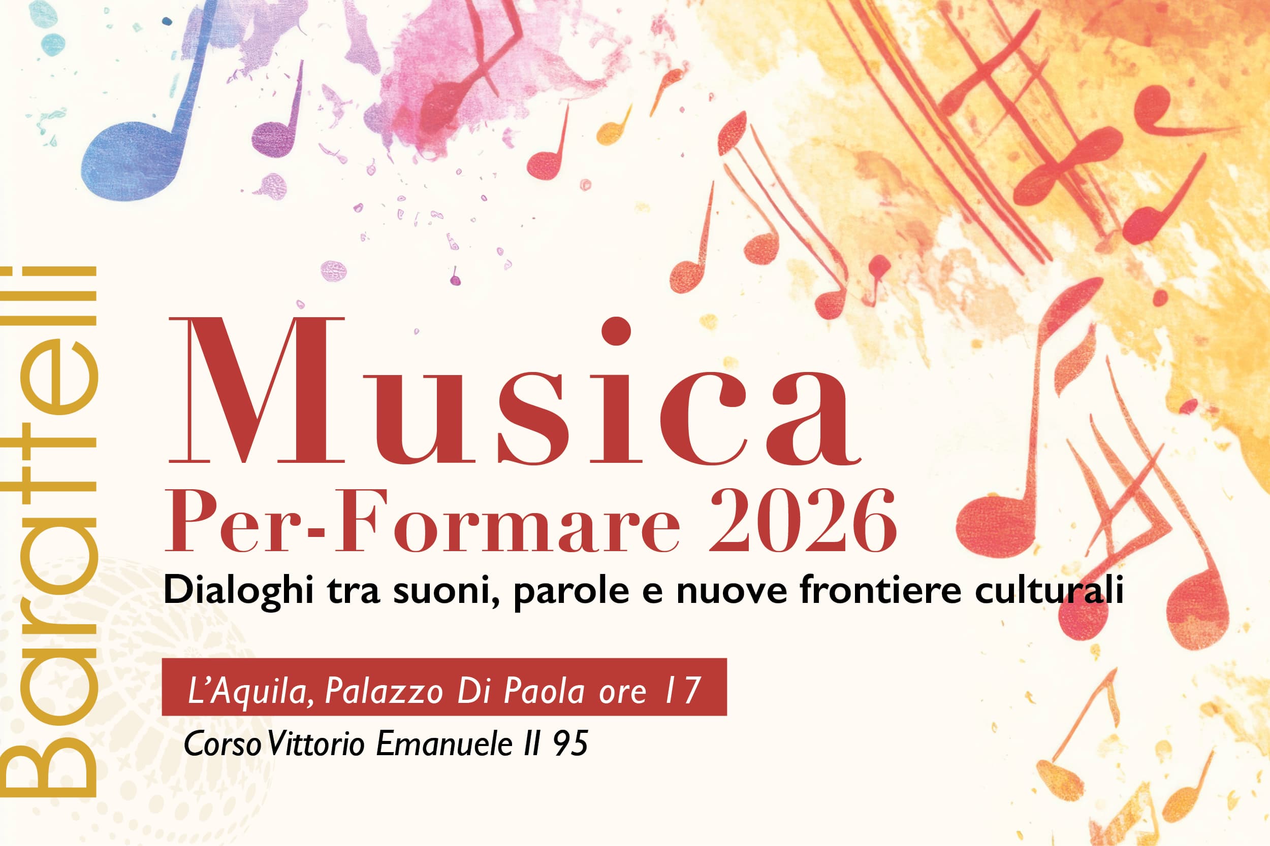 Musica per-formare: Dialoghi tra suoni, parole e nuove frontiere culturali - immagine 1