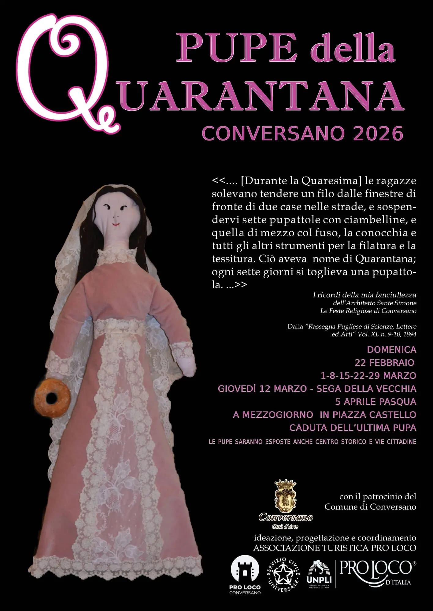 Pupe della Quarantana 2026 - immagine 1