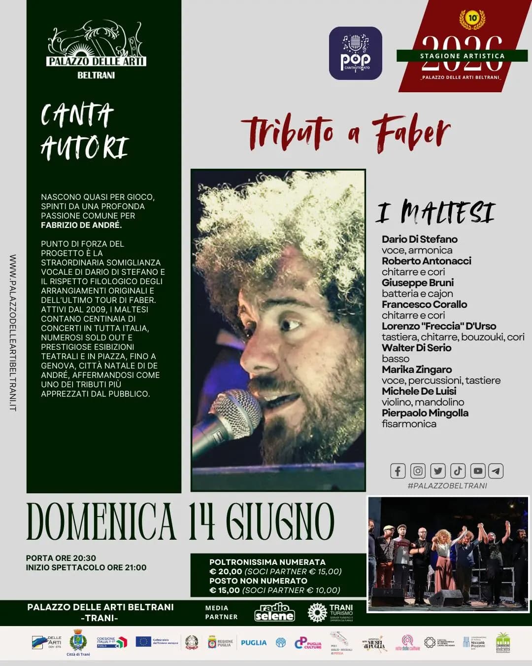 Tributo a Faber - Musica a Corte - immagine 1