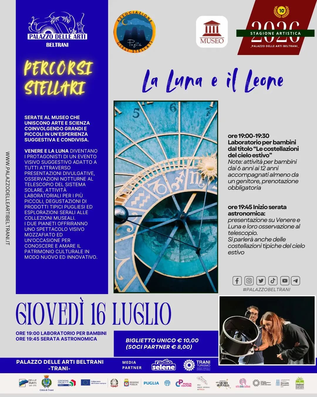 Percorsi stellari: La Luna e il Leone - immagine 1