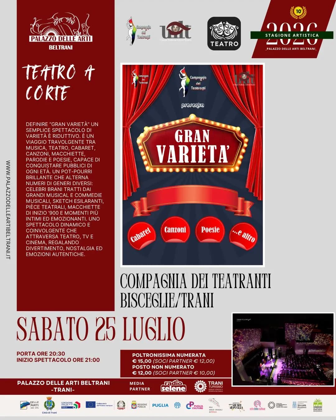 Gran Varietà - Teatro a Corte - immagine 1