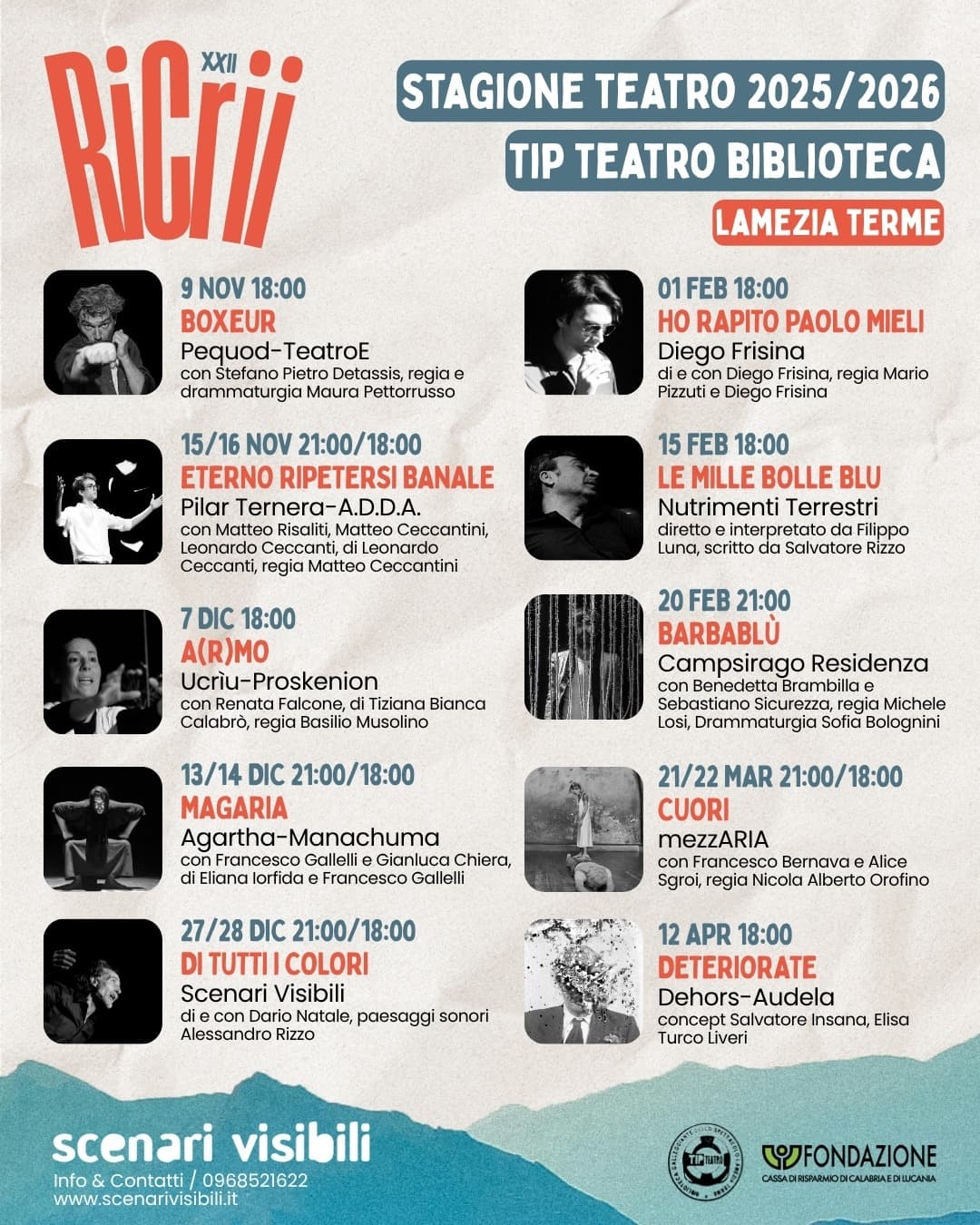 Stagione teatrale Ricrii - immagine 1