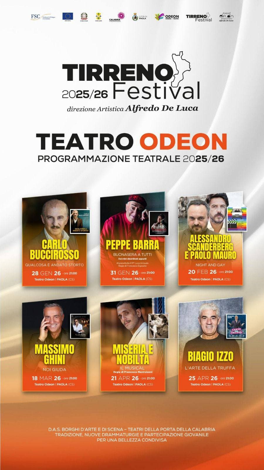 Tirreno Festival - Teatro Odeon di Paola - immagine 1