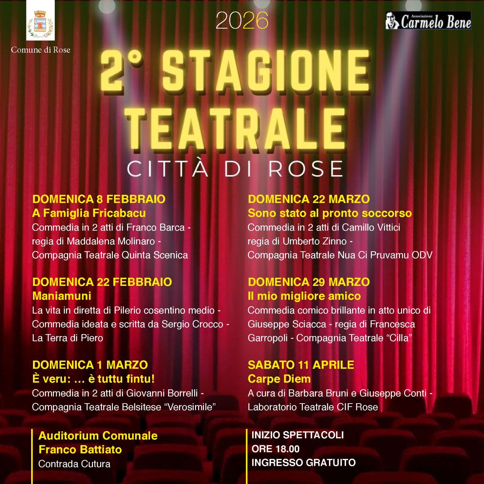 Stagione Teatrale - Rose - immagine 1