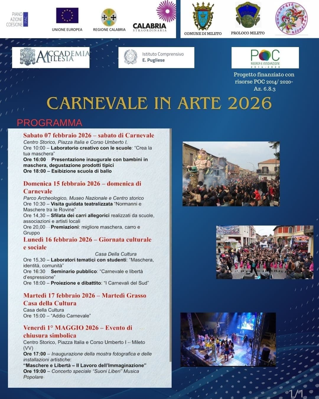 Carnevale in Arte 2026 - immagine 1