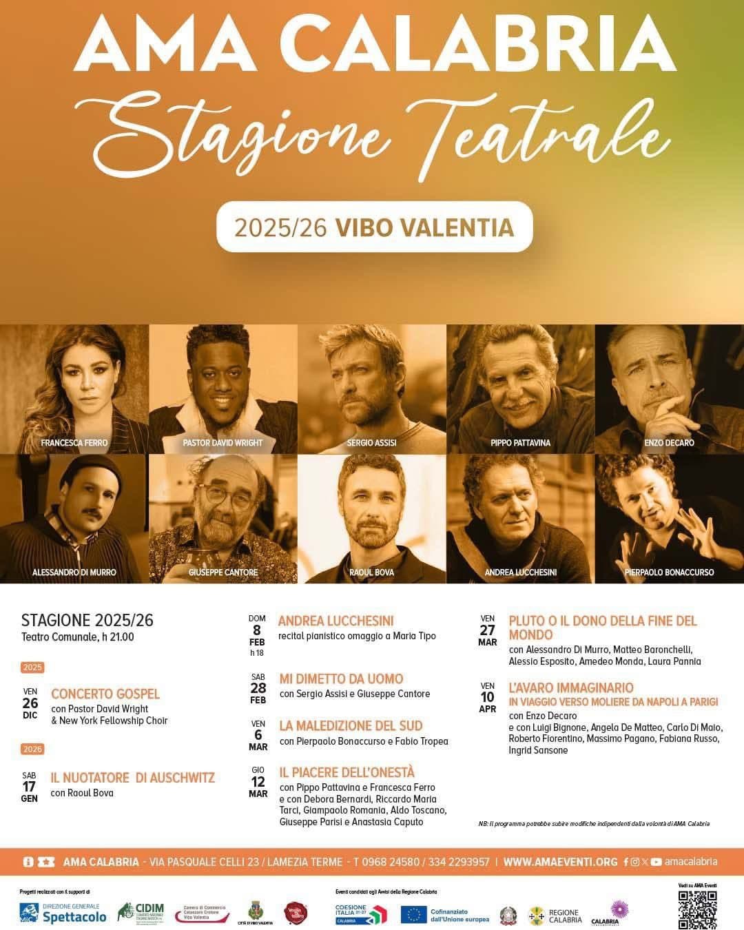 AMA Calabria - Stagione Teatrale Vibo Valentia - immagine 1