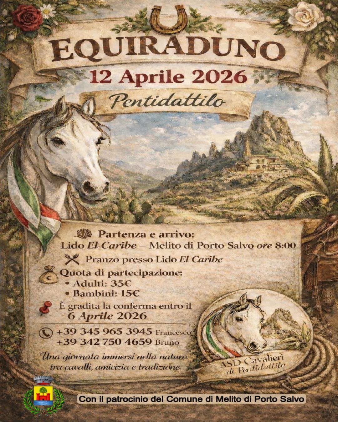 Equiraduno a Pentedattilo - immagine 1