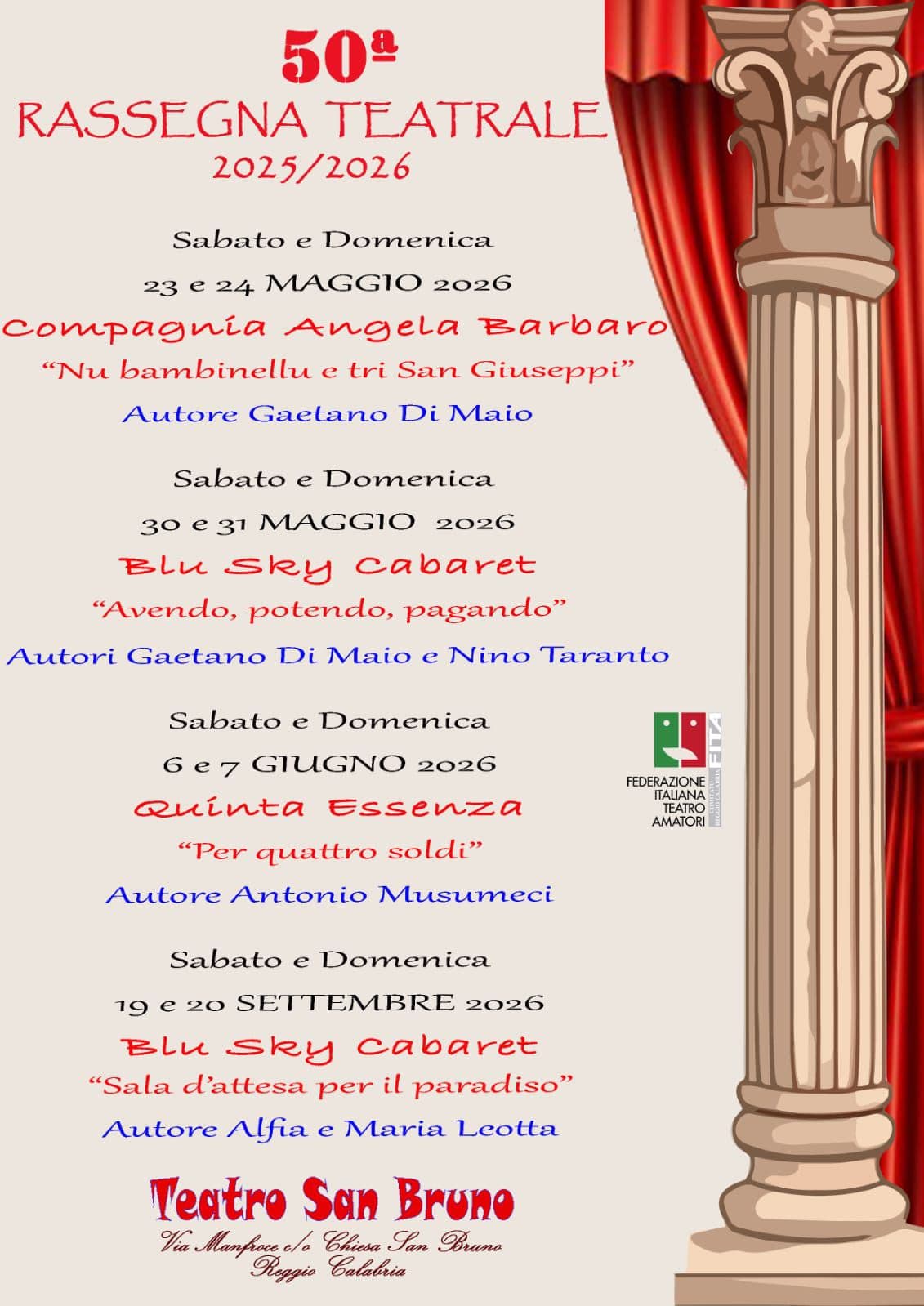 Rassegna Teatrale Blu Sky - immagine 1