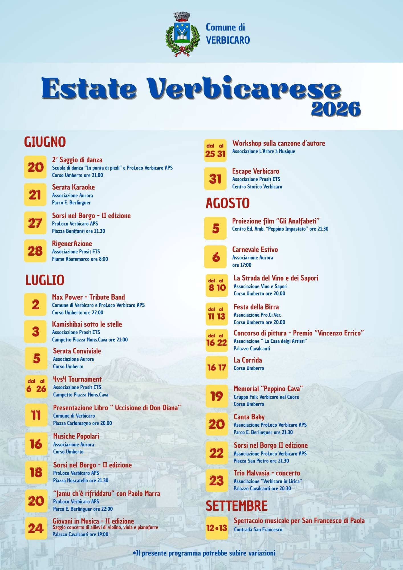 Estate Verbicarese - immagine 1