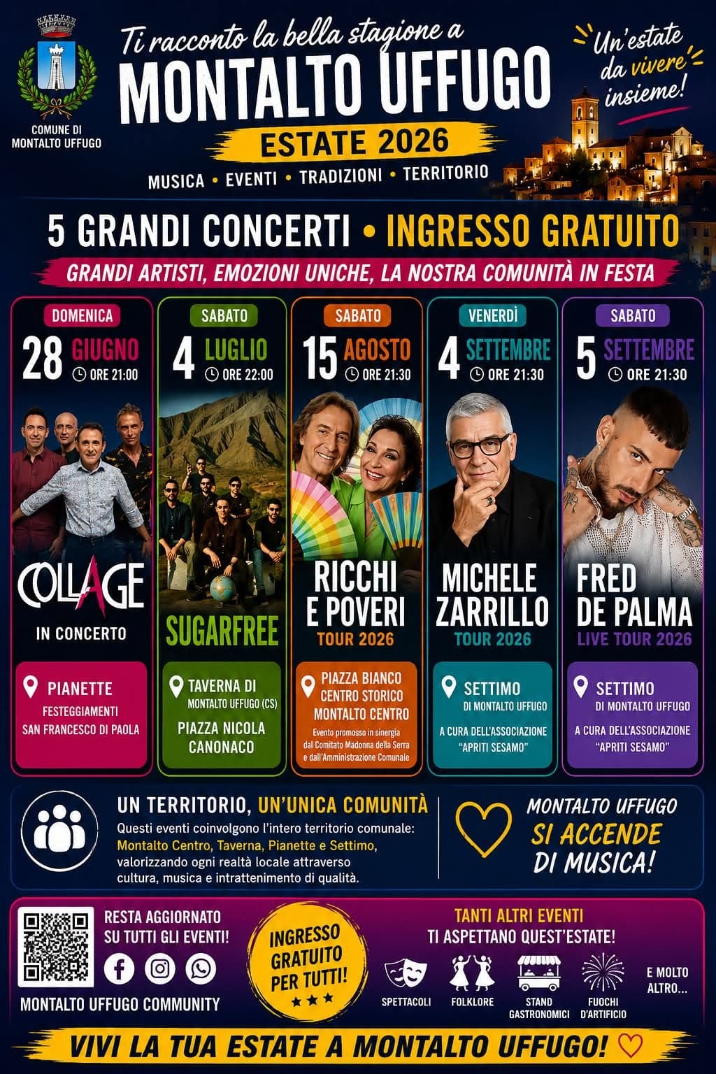 Concerti estivi a Montalto Uffugo - immagine 1