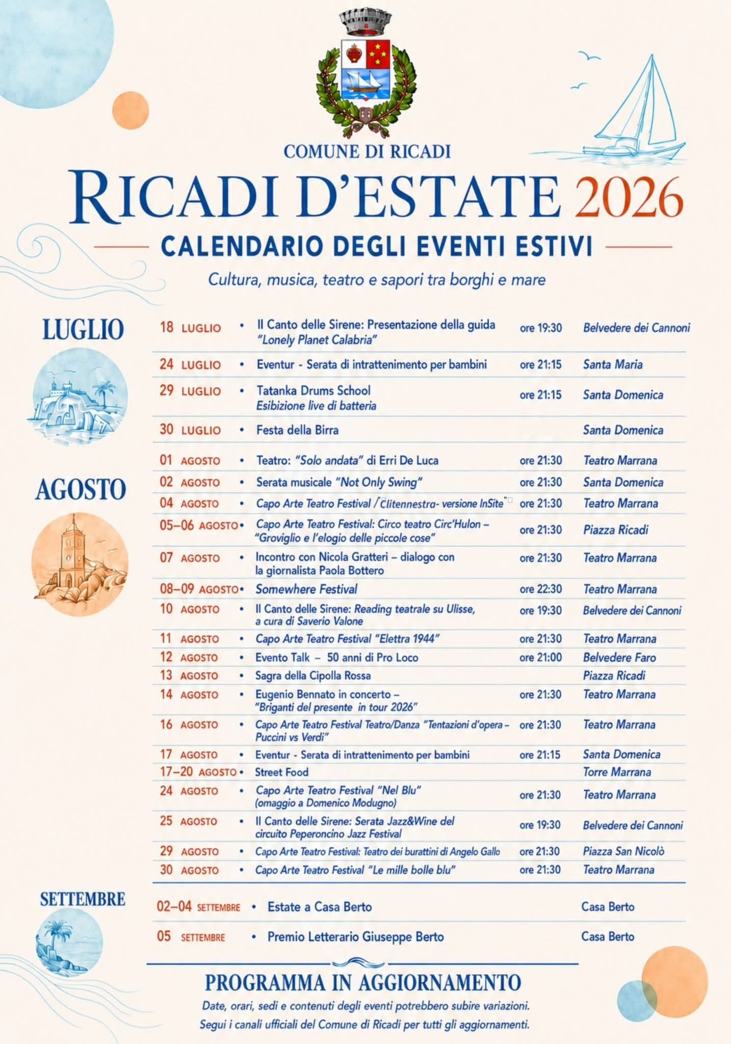 Estate a Ricadi - immagine 1
