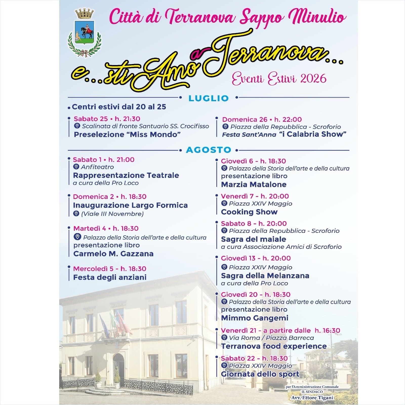 Estate a Terranova Sappo Minulio - immagine 1