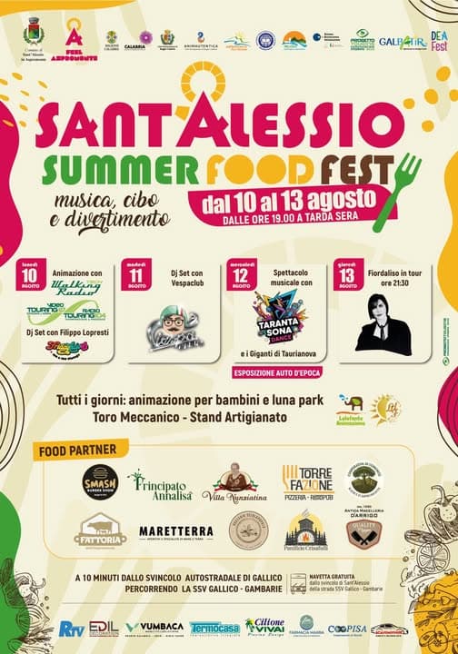 Sant’Alessio Summer Food Fest - immagine 1