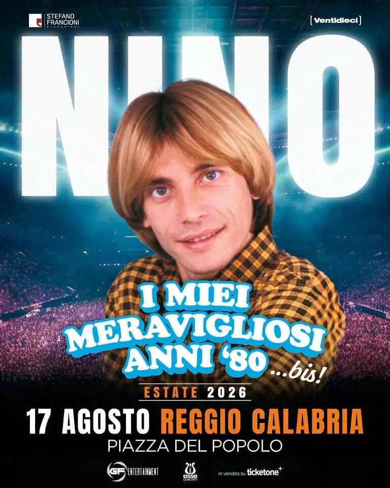 Nino D’Angelo in concerto a Reggio Calabria - immagine 1